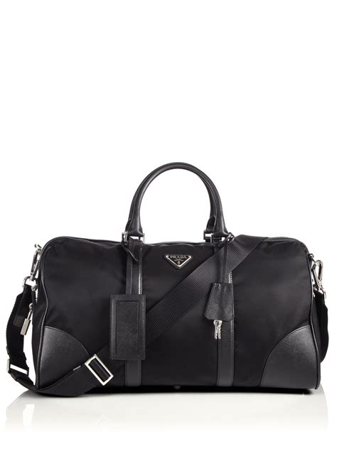 prada mens gym bag|prada saffiano leather duffle bag.